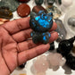Medium Labradorite Blue Flash Hello Kitty Carving #2