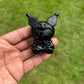Black Obsidian Kuromi Carvin